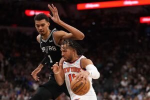 knicks vs san antonio spurs match player stats